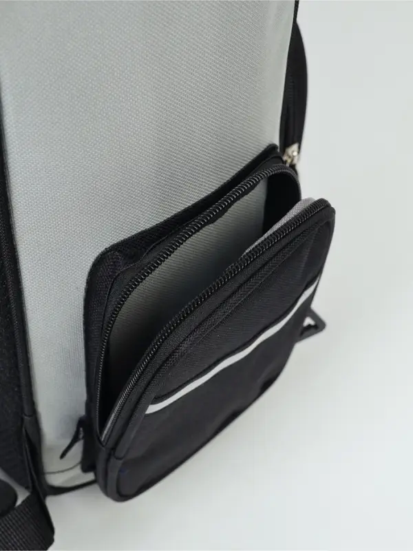 Ранец с эргономичной спинкой квадратный с доп. элементами "Gamer"