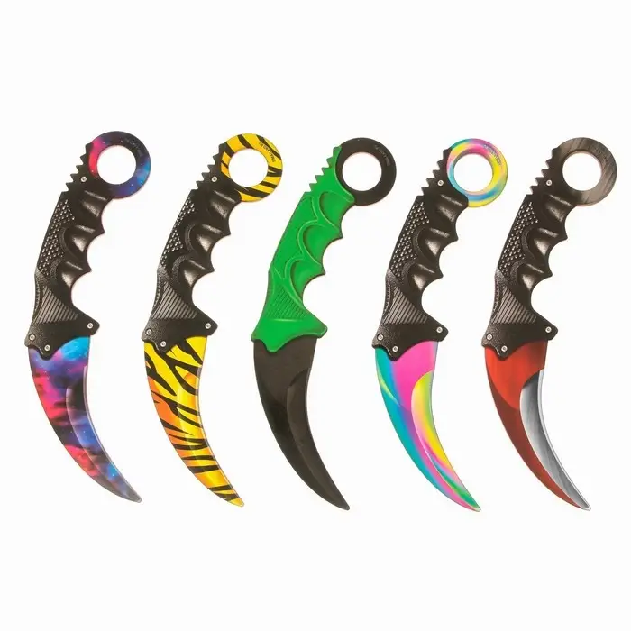 Деревянное оружие, детское сувенирное &laquo;Керамбит 1&raquo;, МИКС, 6.3&times;19 см