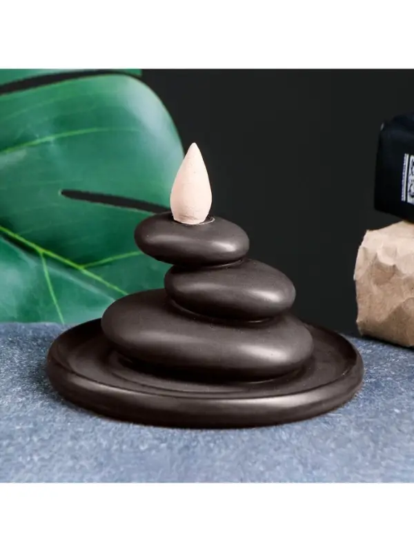 Подставка для благовоний TAKE IT EASY &laquo;Баланс&raquo;, для конусов, стелющийся дым, 11&times;5 см