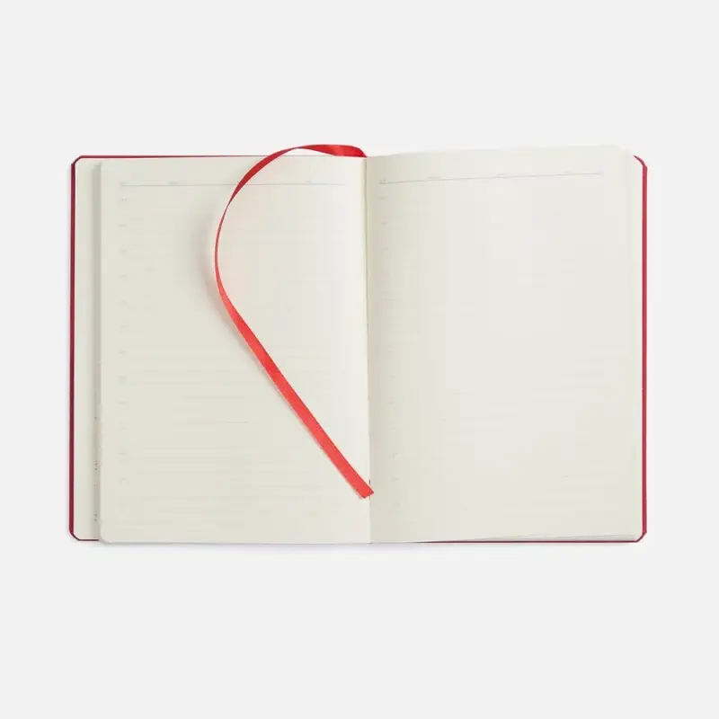 Ежедневник Urban Metal, недатированный, красный Ежедневник Urban Metal, недатированный, красный