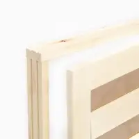 Дверь для бани и сауны &laquo;Зебра&raquo;, коробка 180&times;70 см, деревянная, со стеклом