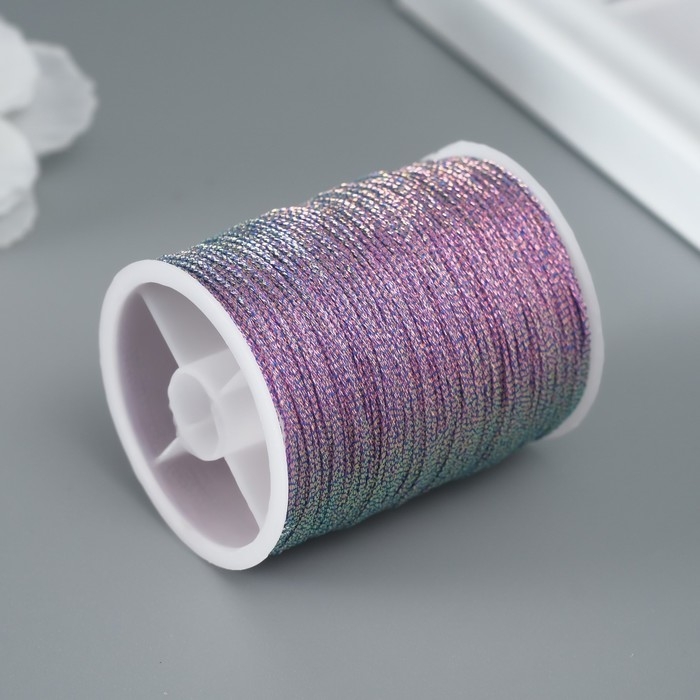 Нить люрекс для творчества 18 м, цв. ассорти №2 Нить люрекс для творчества 18 м, цв. ассорти №2