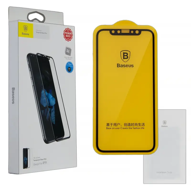 Защитное стекло для iPhone X/XS/11 Pro Baseus Full Cover Antiblue 0.2mm