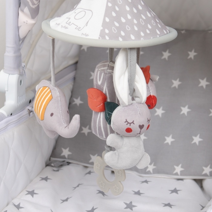 Подвеска - погремушка «Карусель Бонни», прорезыватель, на кроватку, коляску, Крошка Я Подвеска - погремушка «Карусель Бонни», прорезыватель, на кроватку, коляску, Крошка Я