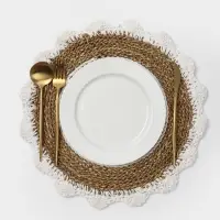 Салфетка сервировочная, 35 см, круглая