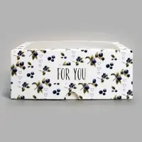 Коробка для капкейков For you, 25&times;25&times;10 см