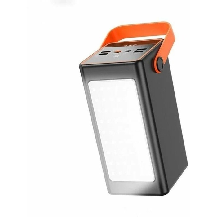 Внешний аккумулятор Hoco J107, 90000 мАч, 2USB/Type-C, 22.5W, 3 А, фонарик, чёрный Внешний аккумулятор Hoco J107, 90000 мАч, 2USB/Type-C, 22.5W, 3 А, фонарик, чёрный