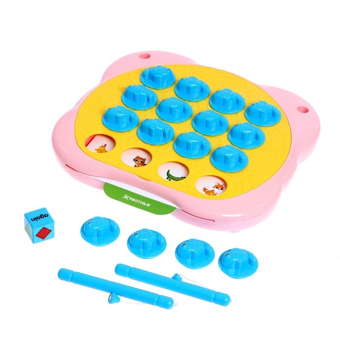 Развивающий набор «Мемори-рыбалка», магнитная рыбалка, 2 удочки, игровая основа, карточки Развивающий набор «Мемори-рыбалка», магнитная рыбалка, 2 удочки, игровая основа, карточки