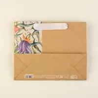 Пакет подарочный крафтовый, упаковка, &laquo;Счастье&raquo;, 22&times;17.5&times;8 см