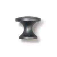 Ручка-кнопка CAPPIO RK148, d=30 мм, цвет графит, 8 шт.