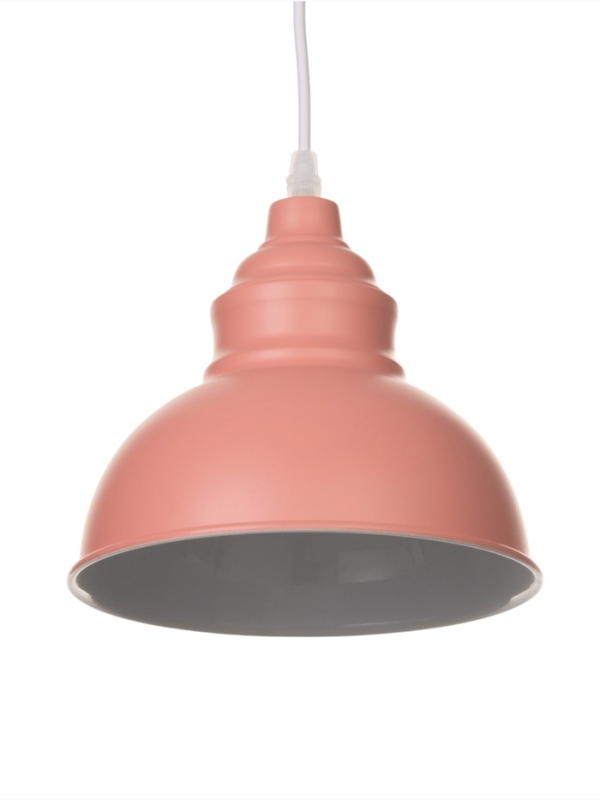 Светильник Paul 1х40Вт Е27 пр-1м светло-розовый20х20х17,5см Светильник Paul 1х40Вт Е27 пр-1м светло-розовый20х20х17,5см