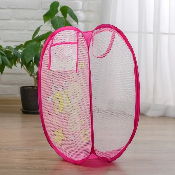 Корзина для хранения игрушек &laquo;Мои игрушки&raquo; с ручками, 34&times;34&times;57 см