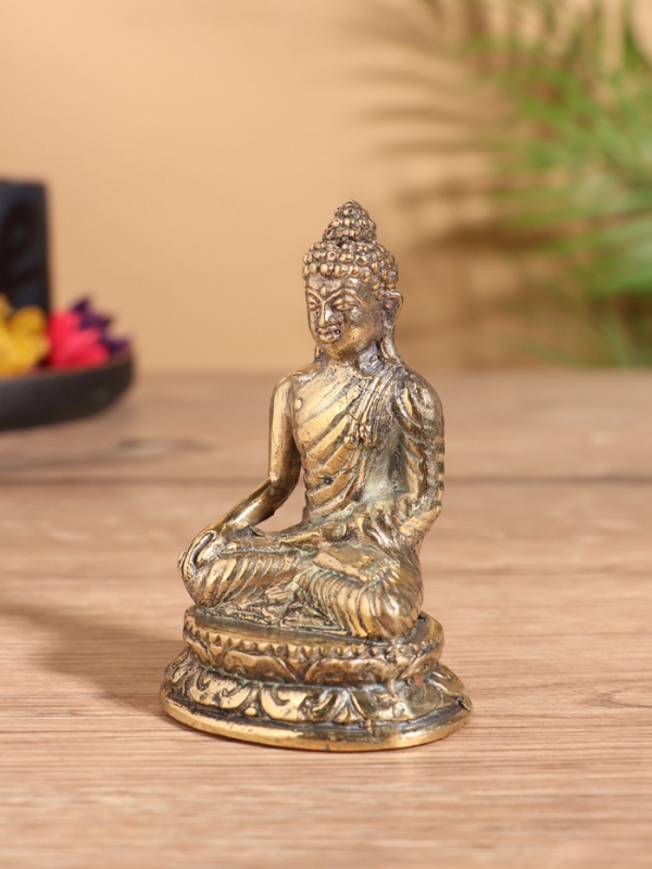 Сувенир бронза Сувенир бронза "Будда" 6х5х11 см