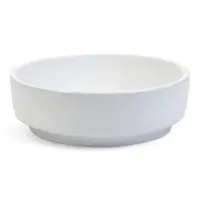 Кашпо для бонсай, кактусов и суккулентов, 800 мл, 18&times;5.5 см, d=15 см, керамическое, белое