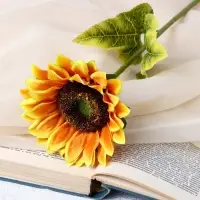 Цветы искусственные &laquo;Пышный подсолнух&raquo;, 13&times;55 см