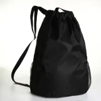 Мешок для обуви большой на стяжке, цвет чёрный