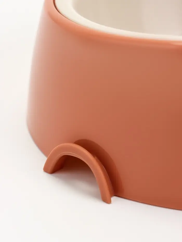 Лего-миска ALTA для животных с наклоном 0,3л КИРПИЧНАЯ Лего-миска ALTA для животных с наклоном 0,3л КИРПИЧНАЯ