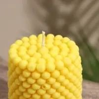 Свеча фигурная формовая &laquo;Столб шарики&raquo;, 6&times;6&times;7 см, соевый воск, МИКС