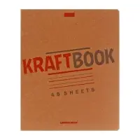 Тетрадь 48 листов, в клетку, "КРАФТ", обложка крафт-картон, блок офсет 65г/м², МИКС Тетрадь 48 листов, в клетку, "КРАФТ", обложка крафт-картон, блок офсет 65г/м², МИКС
