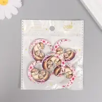 Декор для творчества дерево "Семья выдр" 3,7х3,6х0,3 см Декор для творчества дерево "Семья выдр" 3,7х3,6х0,3 см