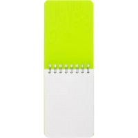 Блокнот А7,пласт обл,80л, ATTACHE FANTASY,салат