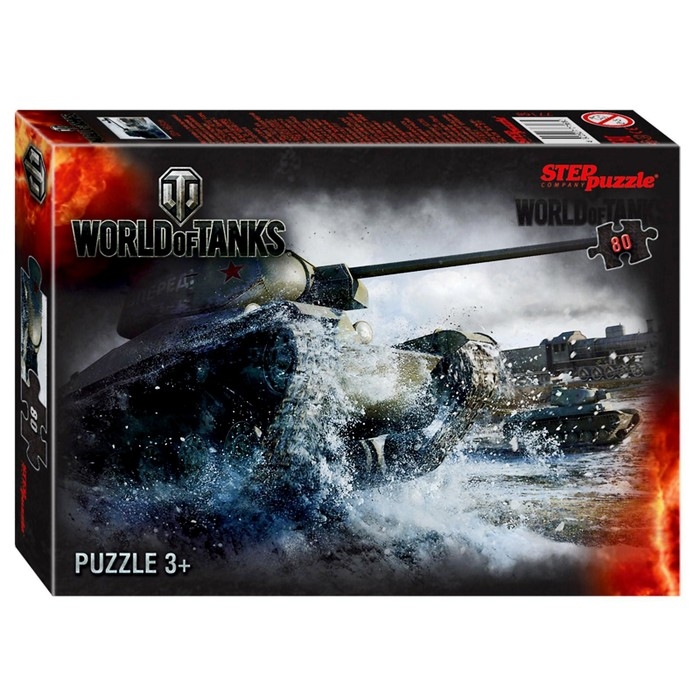 Пазл World of Tanks, 80 элемента Пазл World of Tanks, 80 элемента