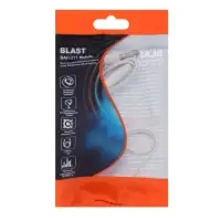 Наушники Blast BAH-217 Mobile, вакуумные, микрофон, 3.5 мм, 1.2 м, белые