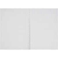 Тетрадь общая Attache,80л,клет,А4,спир,обл.мел.карт