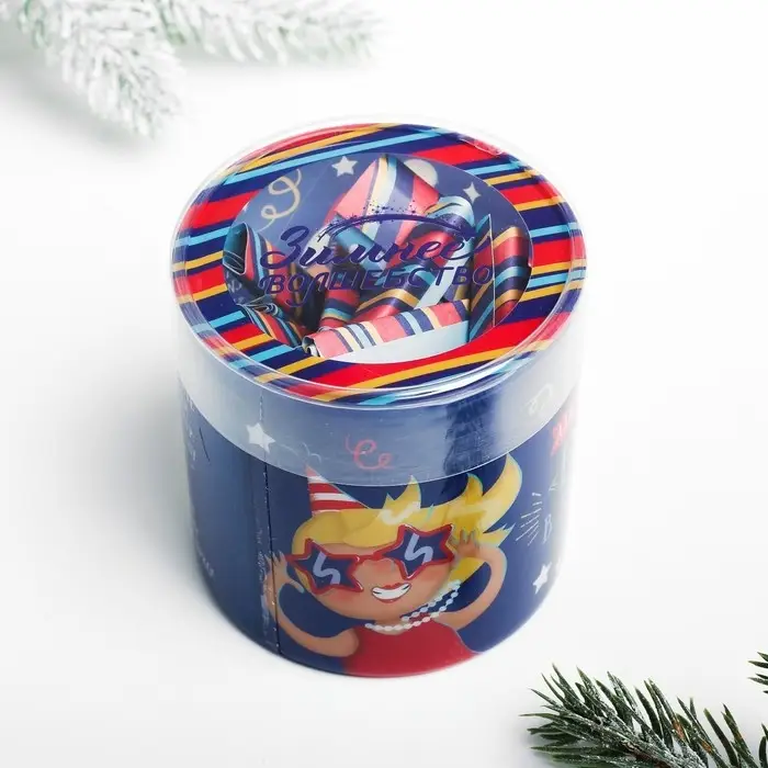 Пожелания новогодние в тубусе «Игра для весёлой компании», 20 свитков