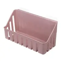 VETTA Classic Полка настенная прямоугольная, пластик, 28x11x7 см, пудровый [478-292]