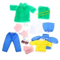 Кукла &laquo;Девочка&raquo; дидактическое пособие + набор одежды, МИКС