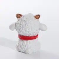 Фигурка полистоун &laquo;Бараш - кудряш в шарфике&raquo;, 4.5&times;3,,5&times;4 см, МИКС