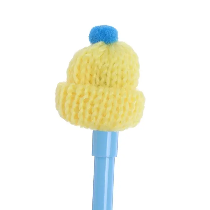 Ручка - прикол гелевая Calligrata «Шапочка», стержень синий, МИКС Ручка - прикол гелевая Calligrata «Шапочка», стержень синий, МИКС