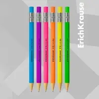 Карандаш механический ErichKrause «XS», 0.5 мм, НВ, в тубусе, МИКС