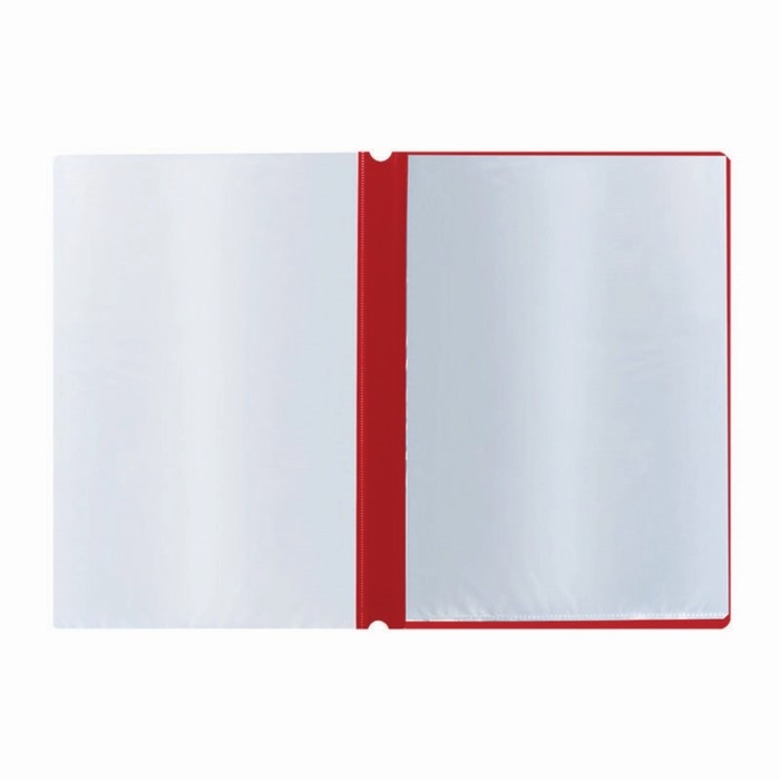 Папка с 10 вкладышами А4, 160 мкм, Calligrata, с перфорацией, красная Папка с 10 вкладышами А4, 160 мкм, Calligrata, с перфорацией, красная