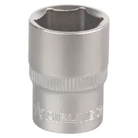 Головка торцевая 1/2"DR шестигранная 19мм, L=38мм пласт.подвес