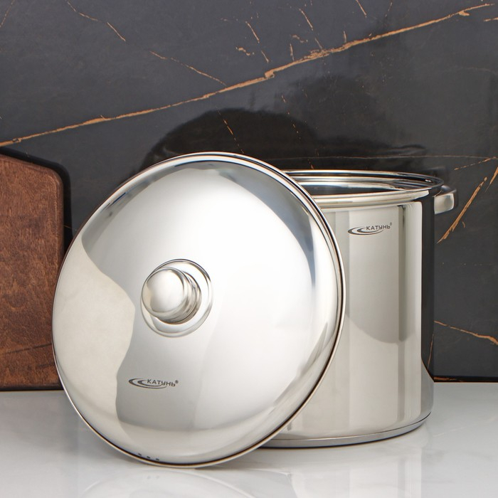 Кастрюля «Гретта», 11 л, d=26 см, капсульное дно, индукция Кастрюля «Гретта», 11 л, d=26 см, капсульное дно, индукция