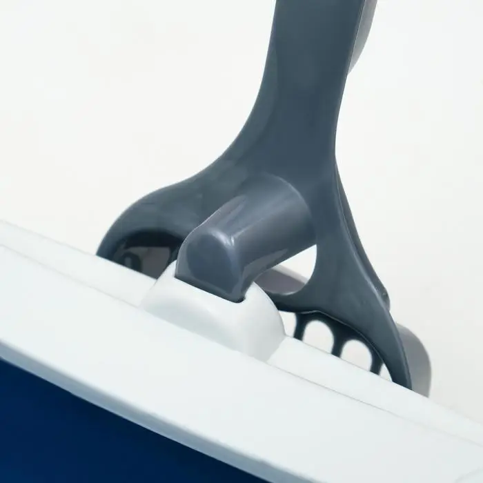 Туалет для кошек &laquo;Сима&raquo; FIX, 30&times;39&times;13.5 см, с бортом, сеткой и совком, пластик, синий, совок МИКС