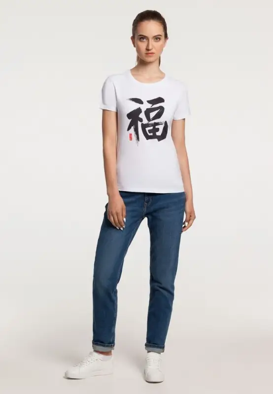 Футболка женская «Вечные ценности. Счастье», белая, размер S Футболка женская «Вечные ценности. Счастье», белая, размер S