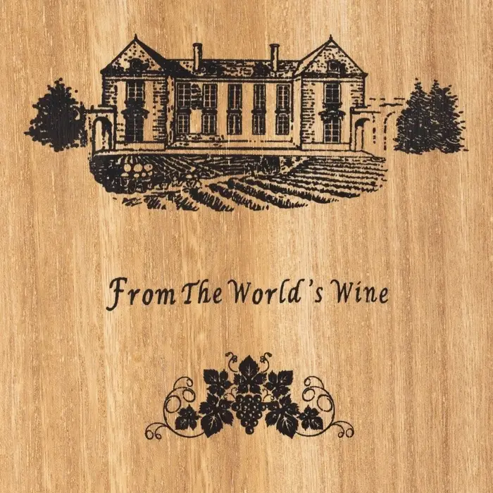 Ящик для хранения вина Доляна &laquo;Ливорно&raquo;, 35&times;20 см, на 2 бутылки