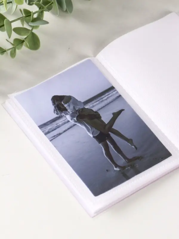 Фотоальбом 36 фото 10X15см,"Цветы" розовый,  ПП карм.,мягкая обложка