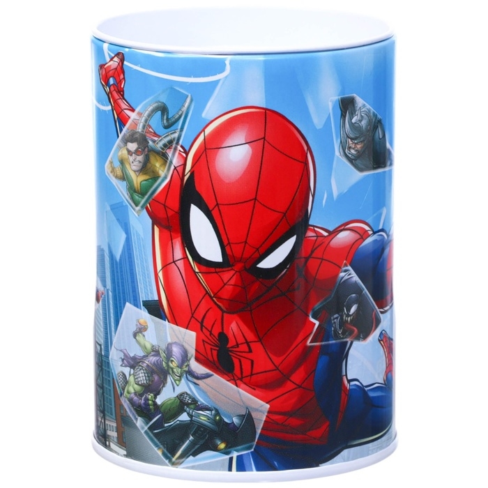 Копилка Копилка "Человек-паук", 7.5х7.5х10.5 см