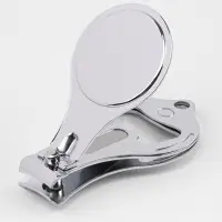 Кусачки книпсер маникюрные, с пилкой, с открывашкой, 6 см