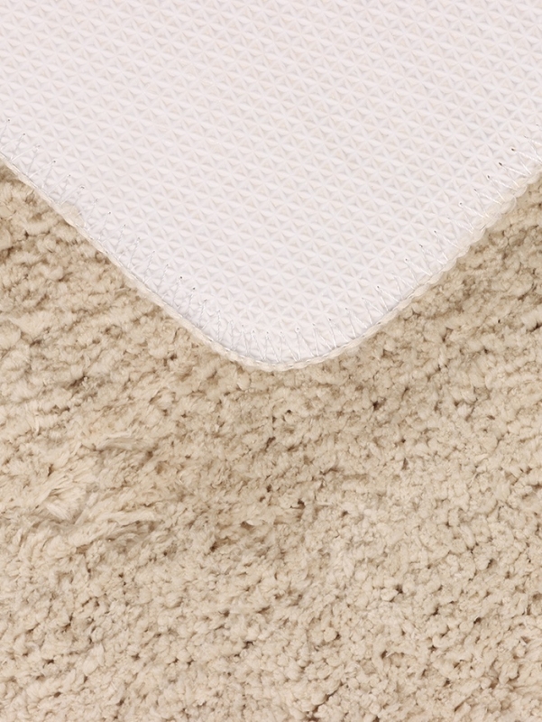 Коврик Savanna, 40×60 см, ворс 2 см, микрофибра, бежевый Коврик Savanna, 40×60 см, ворс 2 см, микрофибра, бежевый