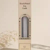 Набор свечей античных, 2,3х30 см, 2 шт "Серебро и жемчуг" 7,5х33,5х2,5 см