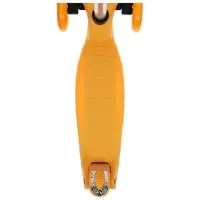 Самокат GRAFFITI Baby, колёса световые PU 120/70 мм, ABEC 7, оранжевый