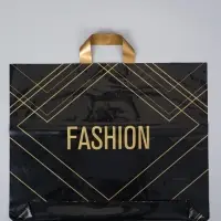 Пакет с петлевой ручкой "Линии" 50 х 45 х 8 см, 60 мкм