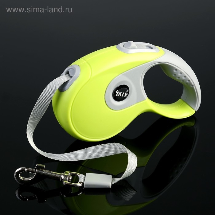 Рулетка DIIL, 3 м, до 10 кг, лента, прорезиненная ручка, зеленая с серым Рулетка DIIL, 3 м, до 10 кг, лента, прорезиненная ручка, зеленая с серым