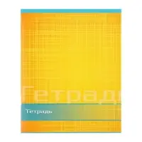 Тетрадь 48 листов в линейку Calligrata «Цвет и графика», обложка мелованная бумага, блок №2, белизна 75% (серые листы), МИКС