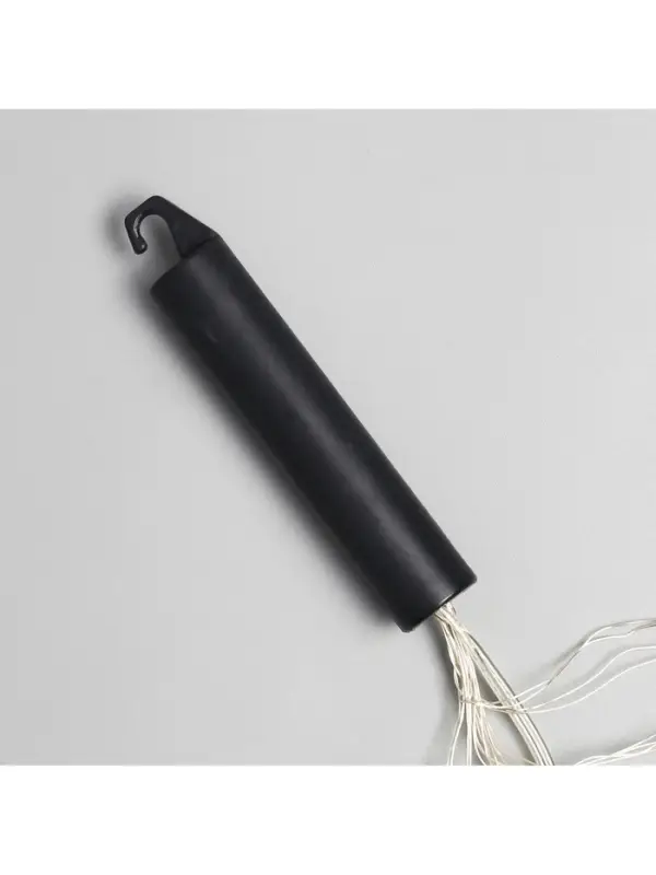 Гирлянда &laquo;Конский хвост&raquo; 10 нитей по 1.5 м, IP20, серебристая нить, 150 LED, свечение мульти, 12 В